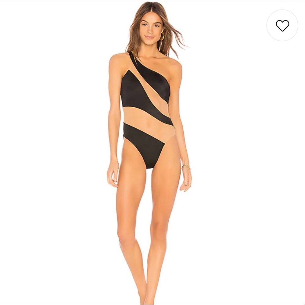 Norma Kamali bathing suit - NWT - snake mesh mio